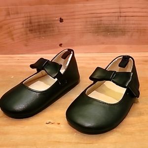 GymboreeBaby Girls Bow T-Strap Ballet Flats -  Black